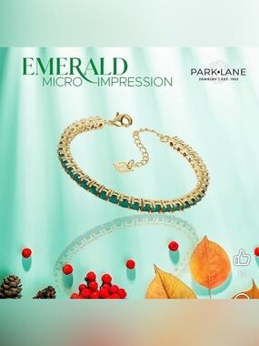 Park Lane “Emerald” Micro Impression Bracelet! This Has Been Altered!!!